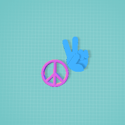 Both peace signs