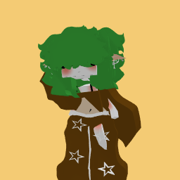 Green forest avatar girl request