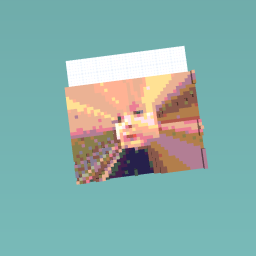 My baby cousin looking in a tunnel