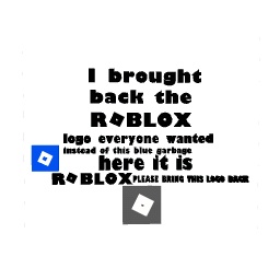 ROBLOX PLEASE REPLACE THIS LOGO INSTEAD OF THE BLUE ONE