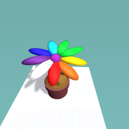 Rainbow flower