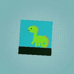 My small dino flat mode and done in 50 seconds