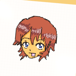 Pixel anime boy made by QueenVai!