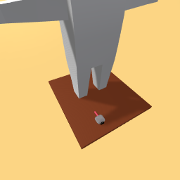 A base Plate with a little mouse Friend :]