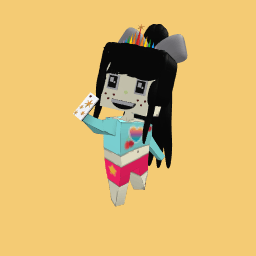 Let me take a selfie with my new phone,hair style,crown,and outfit.