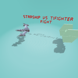 Starship vs tifighter