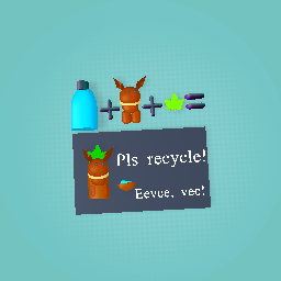 Pls recycle!