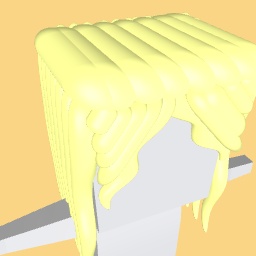 Short blonde hair