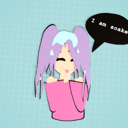 I gave her the eyes!