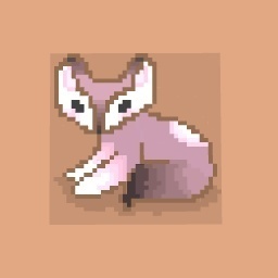 Mysterious Pink Fox