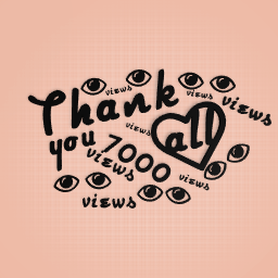 Thank you all 7000 views