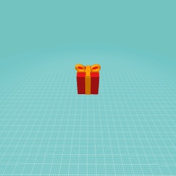 Christmas present (something is inside waiting for you!)