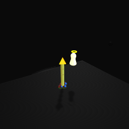 a torch that chases angels