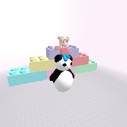 riding a panda in adopt me