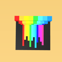 Rainbow Drip (Original art)