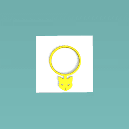 Cat bracelet yellow