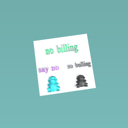 say no to bulling