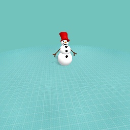 My snowman! ^﹏^ =^_^=