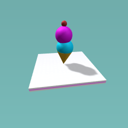 Cotton candy ice cream