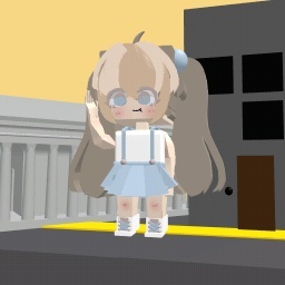 blue and white avatar