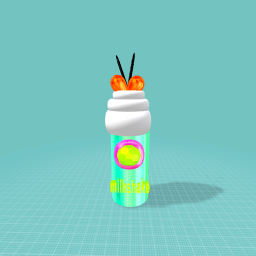 rainbow kawaii milkshake