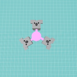 Koala fidget spinner