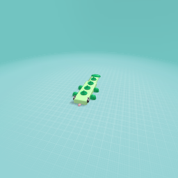 The big kind crocodile