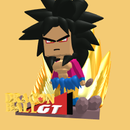 Goku super saiyen 4  2.0