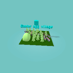 Easter Egg Village