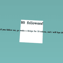 80 followers!