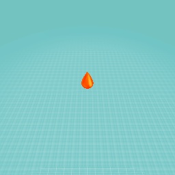 Orange rain drop!