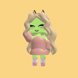 My avatar in roblox rn!!!! /cute zombie