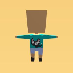 cat shirt w googly eyes