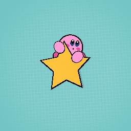 Kirby on a Star