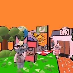 Normal day in animal crossing