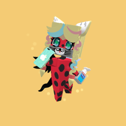 Me as lady bug