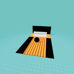 Bowling alley thing