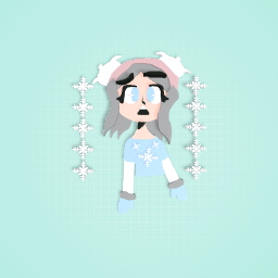 Snowflakes girl