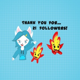 THANK YOU FOR 21 FOLLOWERS! + Limited Edition Plushie!