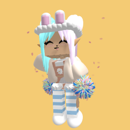 Sister of cute cotton candy gurl