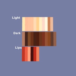 Google Skin Palette