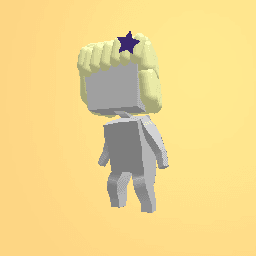 Cute Hair in Ponytail with Star