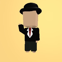 Prom suit with hat