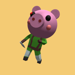 Piggy but as asoldier