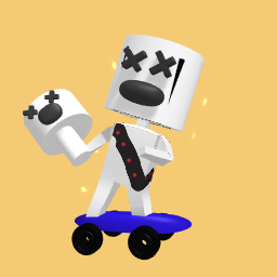 Marshmelo skateing.