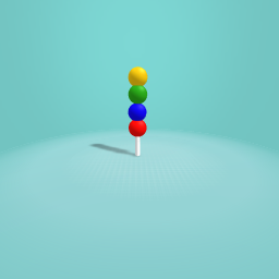 Colourful lollipop