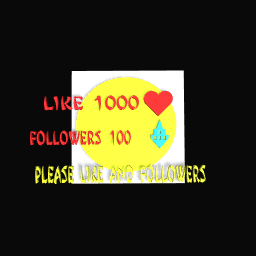 please like and followers