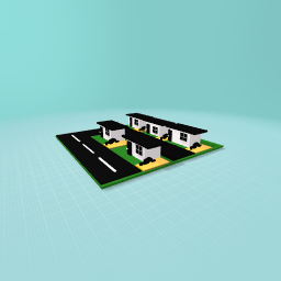 My mini house neighborhood :)
