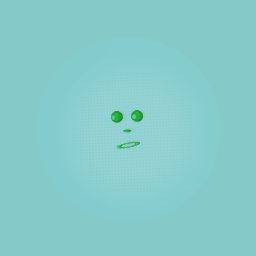 green face
