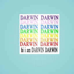 hi i am DARWIN DARWIN